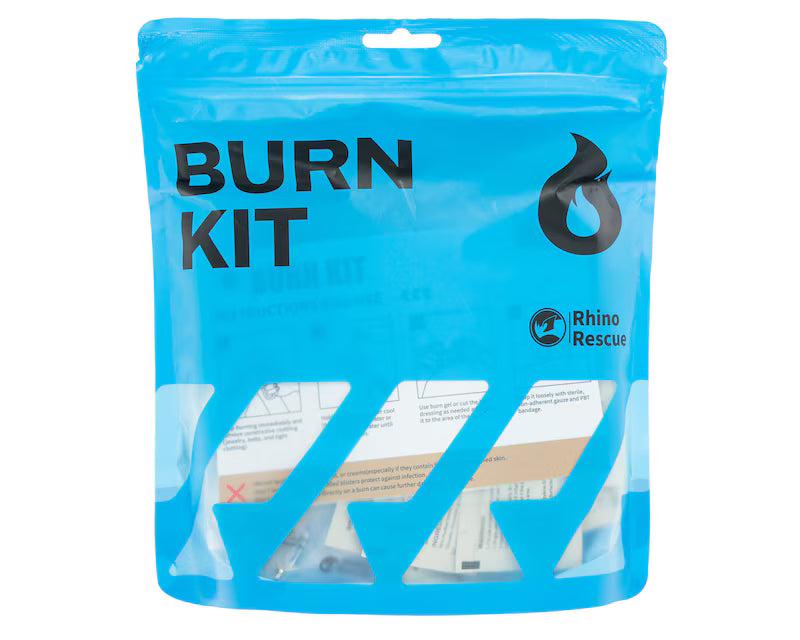 Rhino Rescue Burn Kit: Tratamiento Avanzado para Quemaduras de Emergencia