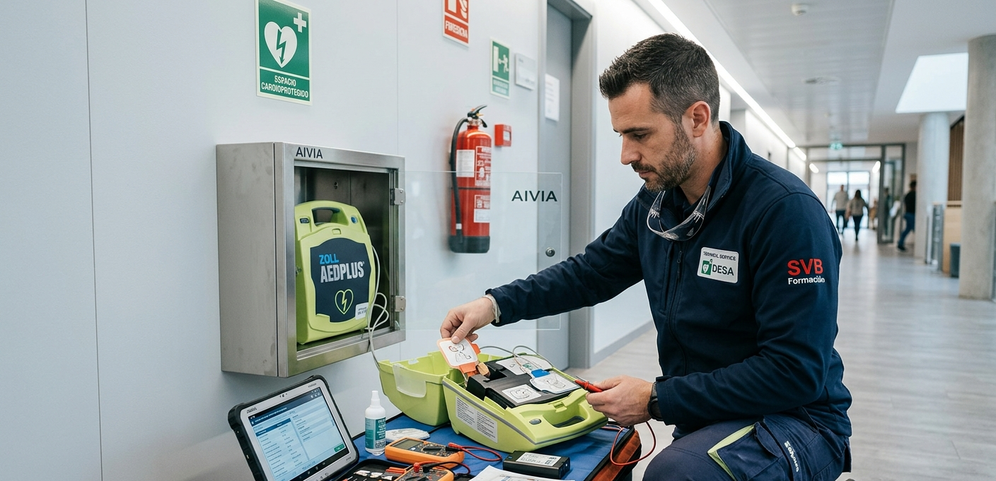 Mantenimiento de Desfibriladores DEA/DESA - Revisión y Certificación